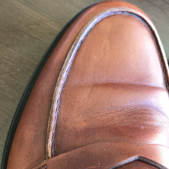 AQUATALIA MENS SIZE 13 NEIL LEATHER LOAFERS - Picture 7 of 10